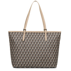 Lancaster Ikon Shopping Bag 418-04 Nude Brown