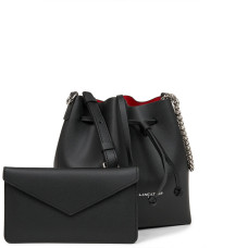 Lancaster Pure & Element City Small Bucket Crossbody Bag 423-38 Bla...