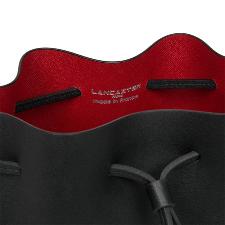 Lancaster Pure & Element City Small Bucket Crossbody Bag 423-38 Bla...