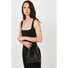 Lancaster Pure & Element City Small Bucket Crossbody Bag 423-38 Bla...