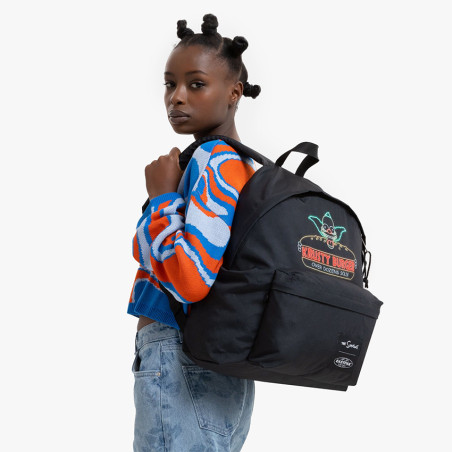 Eastpak Padded Pak'R Sac à Dos The Simpsons Neon Placed porté 2