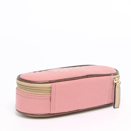 Chameleon Oval Pencil Case Vintage Fantasy Pink Smart