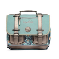 Caméléon Vintage Fantasy Girl Backpack 35cm Green Flowers