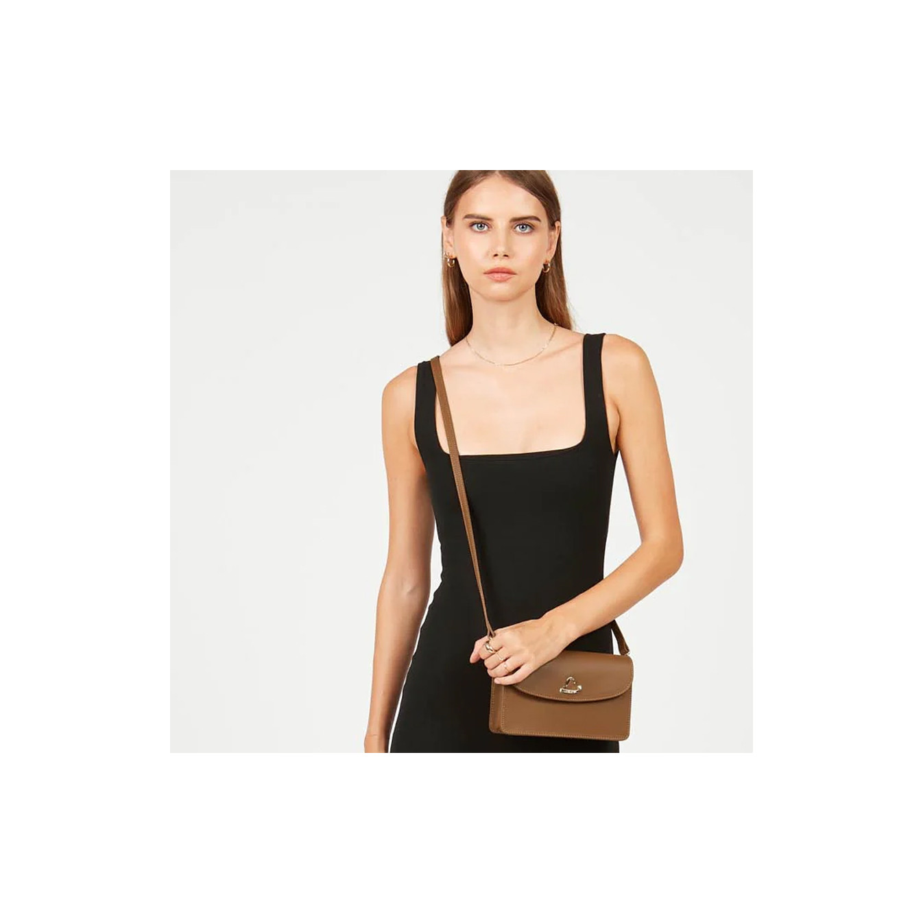 Lancaster City Philos Petite Pouch 523-76 Hazelnut