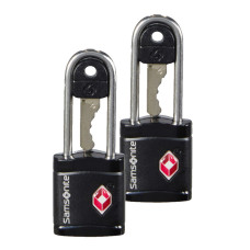 Samsonite Travel Accessories 2 TSA Zinc Locks Black