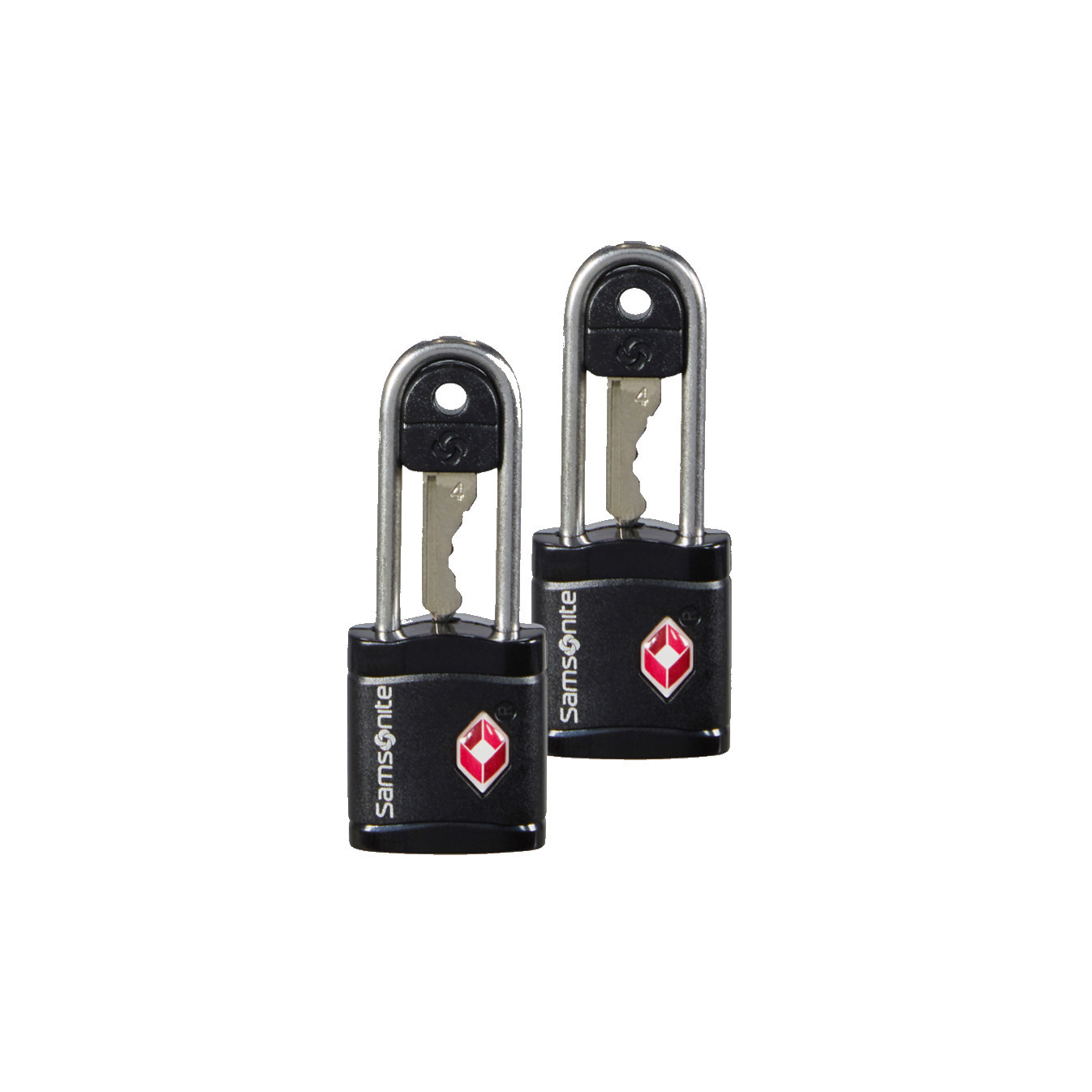 Samsonite Travel Accessories 2 TSA Zinc Locks Black