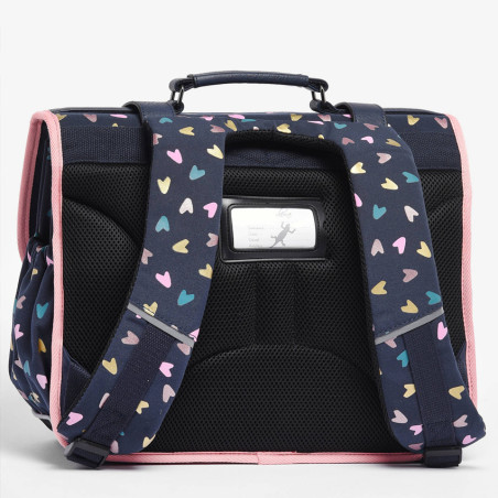Caméléon Vintage Fantasy Girl 38cm Navy Heart School Bag