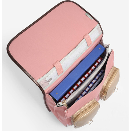 Camaleon Vintage Fantasy Girl Wheeled Backpack 38cm Pink Smart