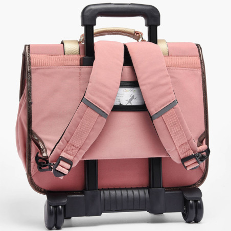 Camaleon Vintage Fantasy Girl Wheeled Backpack 38cm Pink Smart