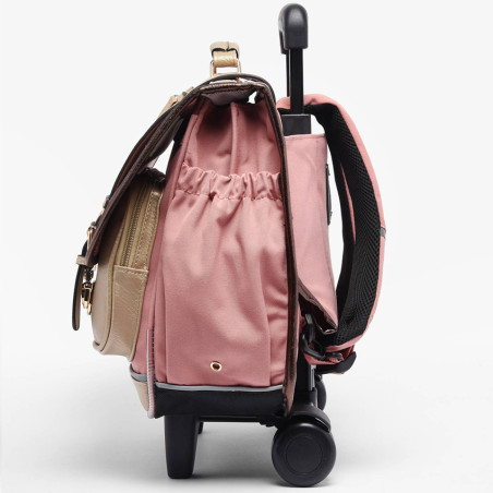 Caméléon Vintage Fantasy Girl Cartable A Roulettes 38cm Pink Smart cote