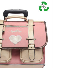 Camaleon Vintage Fantasy Girl Wheeled Backpack 38cm Pink Smart