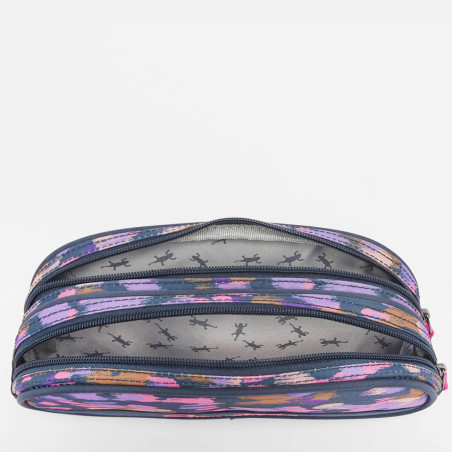 Chameleon Double Pouch Basic Actual Navy Rainbow