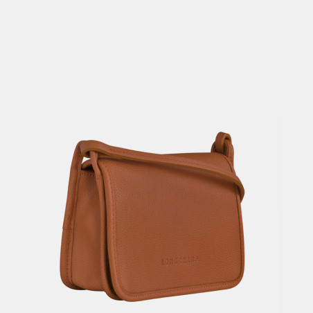 Longchamp Le Foulonné Cardholder Shoulder Bag Caramel
