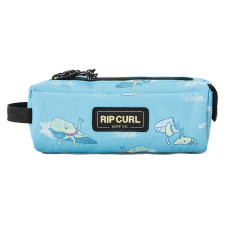 Rip Curl Back To School 2-Compartment Pencil Case Sky Blue