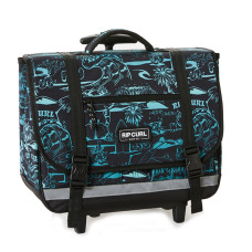 Rip Curl Back To School Cartable à roulettes Garçons Aqua face