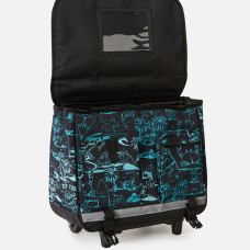 Rip Curl Back To School Wheeled Backpack Boys Aqua