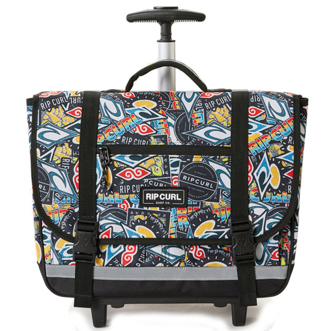 Rip Curl Back To School Wheeled School Bag for Boys Multicolor