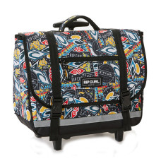 Rip Curl Back To School Wheeled School Bag for Boys Multicolor