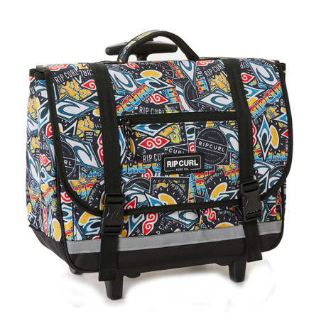 Rip Curl Back To School Wheeled School Bag for Boys Multicolor