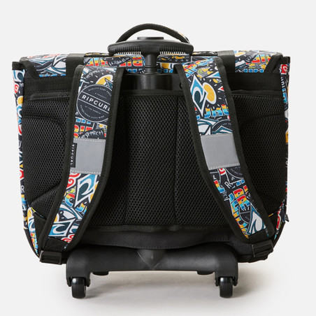 Rip Curl Back To School Wheeled School Bag for Boys Multicolor