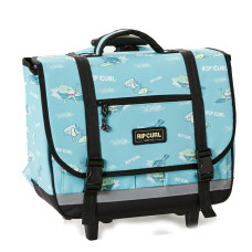 Rip Curl Back To School Wheeled School Bag Boys Sky Blue
