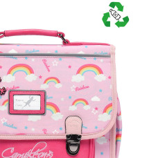 Caméléon Retro Backpack 32cm Pink Rainbow