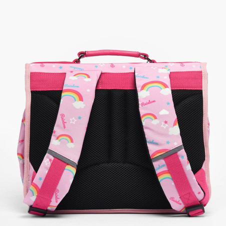Caméléon Retro Backpack 32cm Pink Rainbow