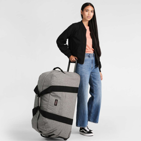 Eastpak Container 85 + Soft Wheeled Travel Bag 363 Sunday Grey