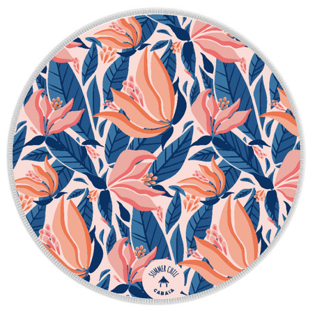 Cabaïa Round Beach Towel Bora bora