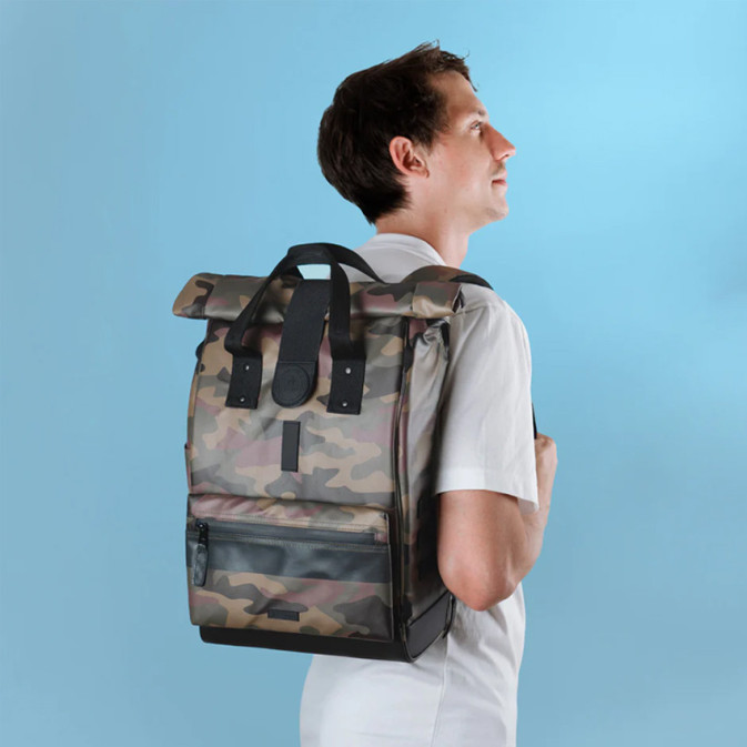 Cabaïa Explorer Medium 15" Military Puebla Backpack