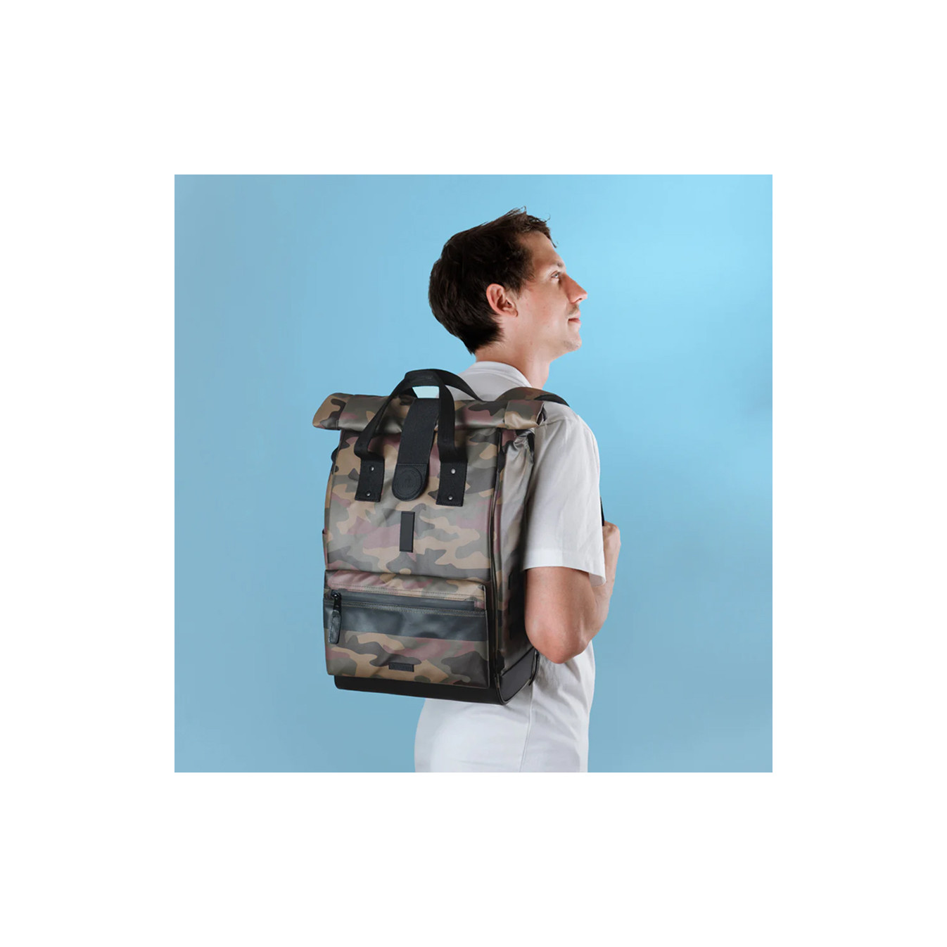 Cabaïa Explorer Medium 15" Military Puebla Backpack