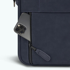 Zurich Messenger Laptop Bag 14" Navy Blue