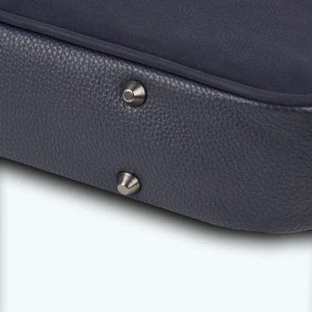 Cabaïa Messenger Zurich Sac Ordinateur 14" Bleu marine dessous