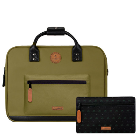 Grenoble Messenger Bag 14" Green Laptop Cover