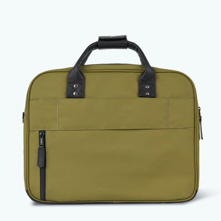 Cabaïa Messenger Grenoble Sac Ordinateur 14" Vert dos