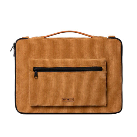 Cabaïa Laptop Bab Ezzouar Housse Ordinateur 15"/16" Marron velours