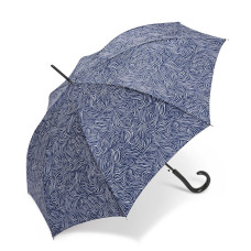 Pierre Cardin Long Umbrella AC Blue Wave Pattern