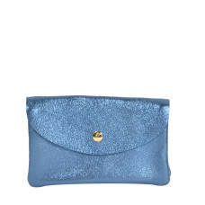 Farfouillette Coin Purse Leather GM Blue