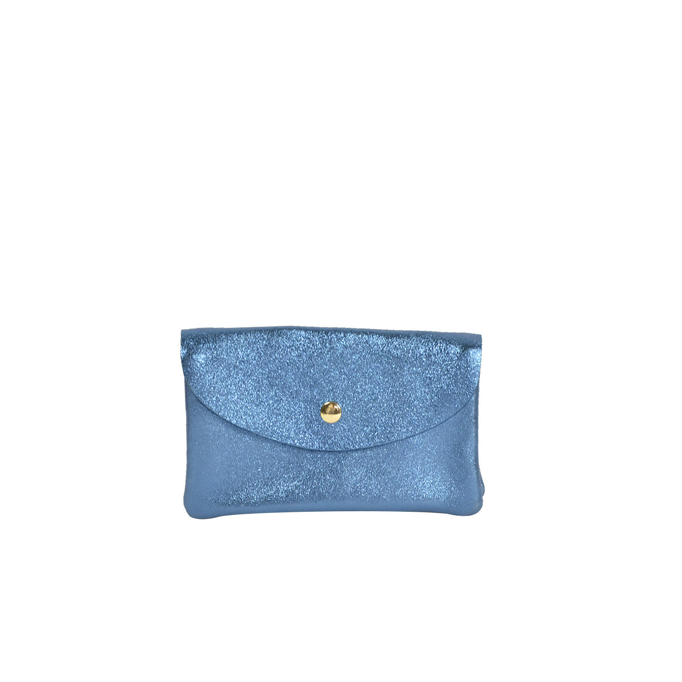 Farfouillette Coin Purse Leather GM Blue