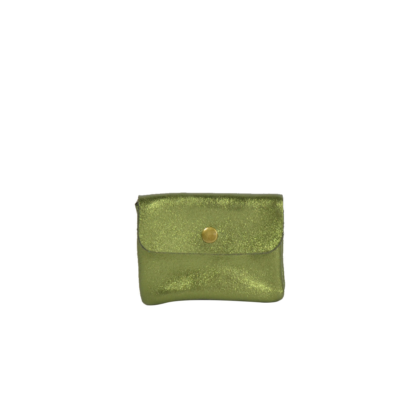 Farfouillette Compact Money Wallet Leather PM Khaki