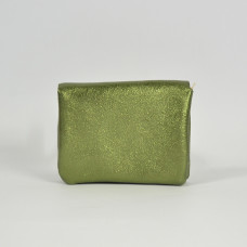 Farfouillette Compact Money Wallet Leather PM Khaki