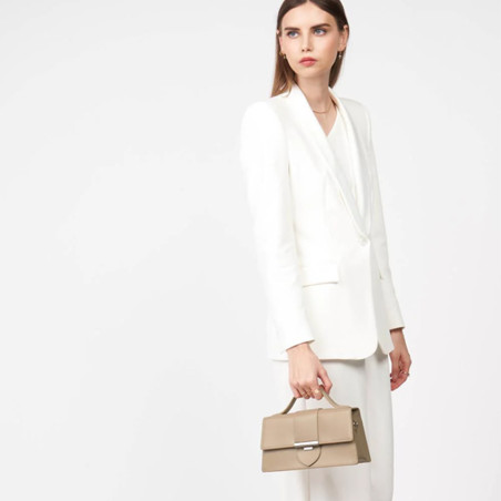 Lancaster Paris Ily Baguette Bag 531-010 Dark Beige