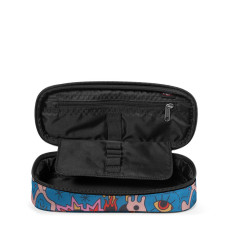 Eastpak Oval Single Pencil Case 7d7 Doodle Blue