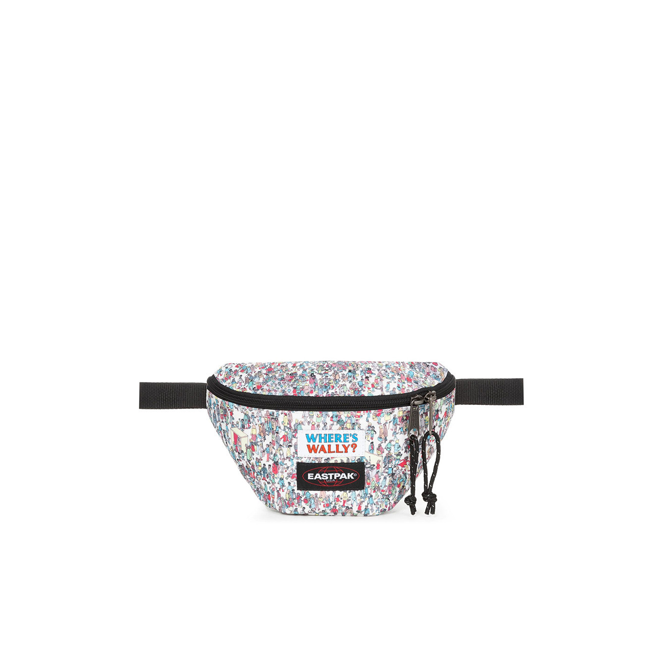 Eastpak Springer Fanny Bag Where Is Wally Pattern White