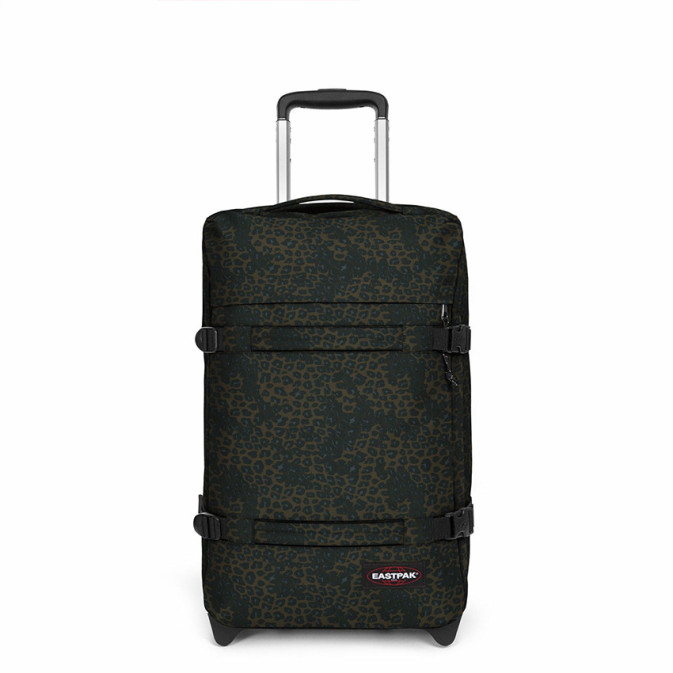 Eastpak Transit'r S Soft Cabin Wheeled Bag 4e4 Funky Leopard