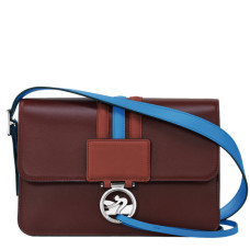 Longchamp Box-Trot Sac Porté Travers M Prune