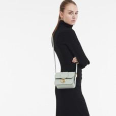 Longchamp Box-Trot Crossbody Bag Grey Green