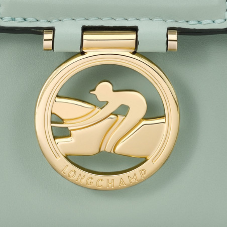 Longchamp Box-Trot Crossbody Bag Grey Green