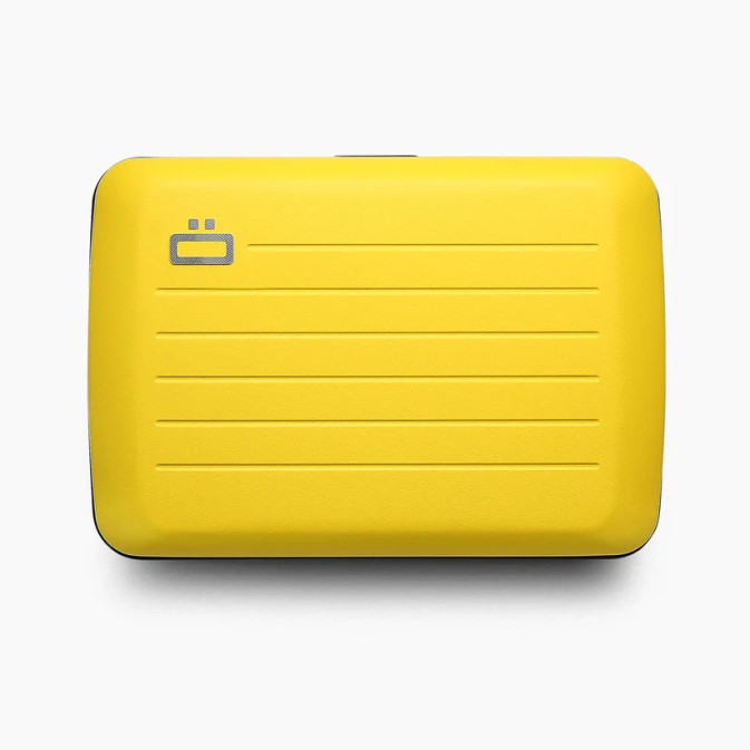 Ogon Stockholm V2 Card Holder Taxi Yellow Mat