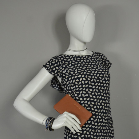 Pochette Sequoia élégante Pour Femme - Taille Petit, Couleur Brune - Occasion Très Bon état